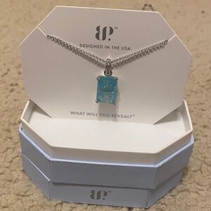 BP Elegant Blue Pendant Necklace